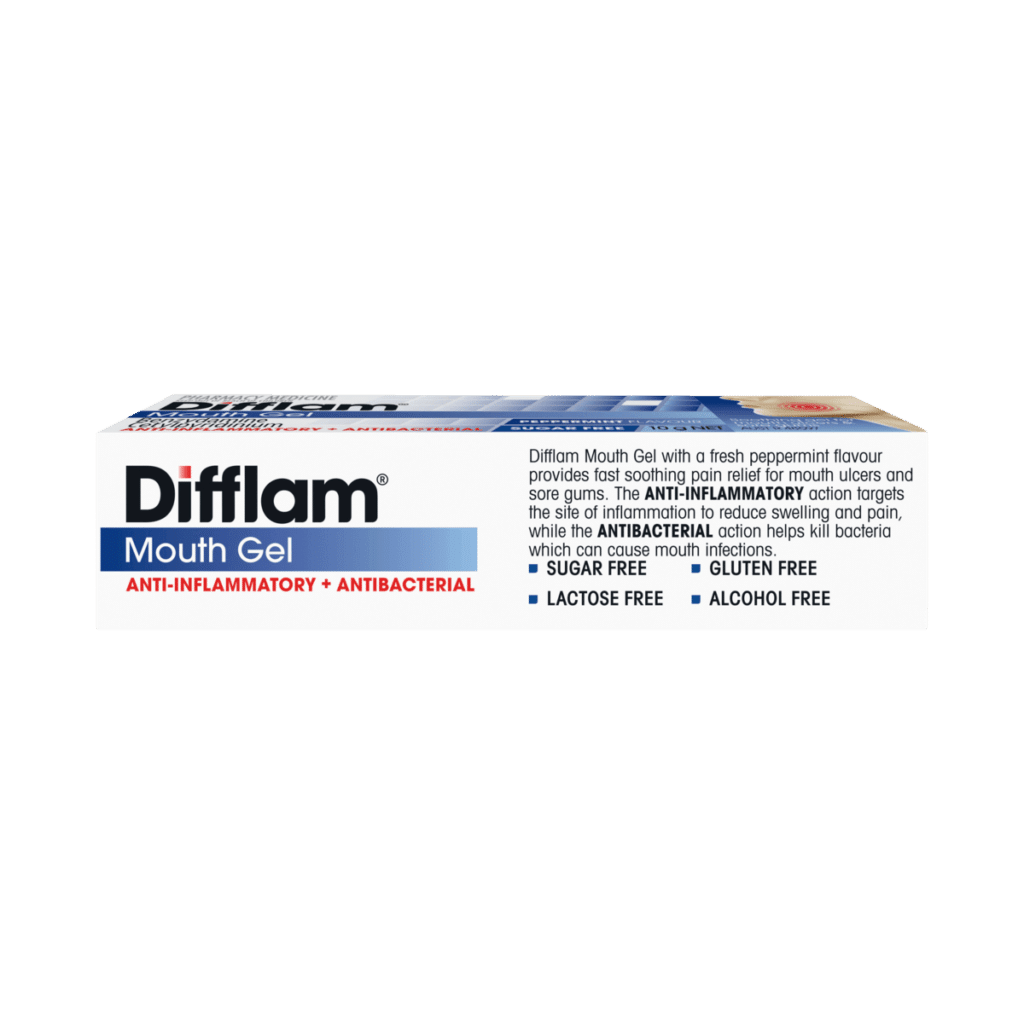 Difflam Mouth Gel Peppermint