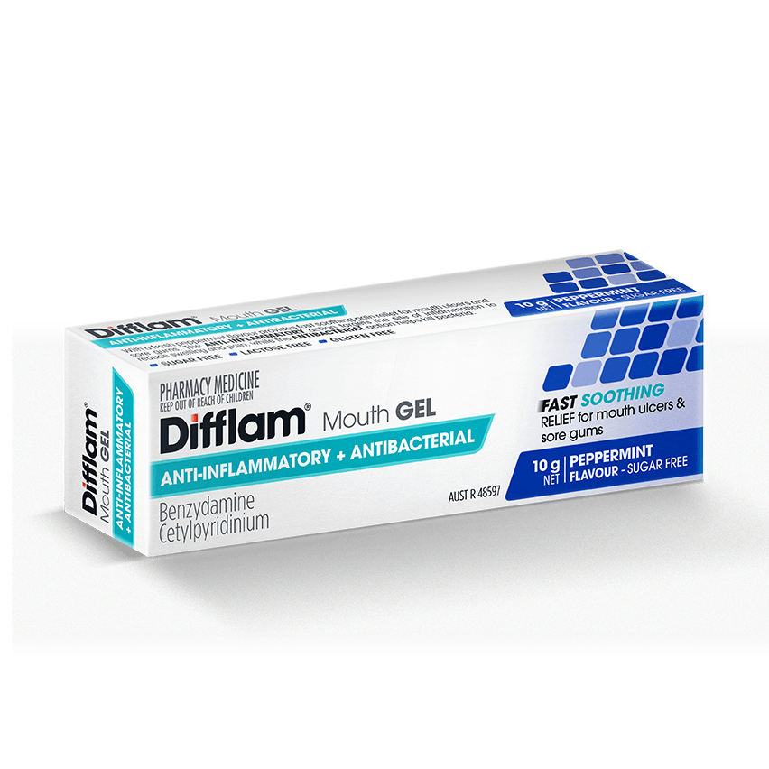 Difflam Peppermint Mouth Gel