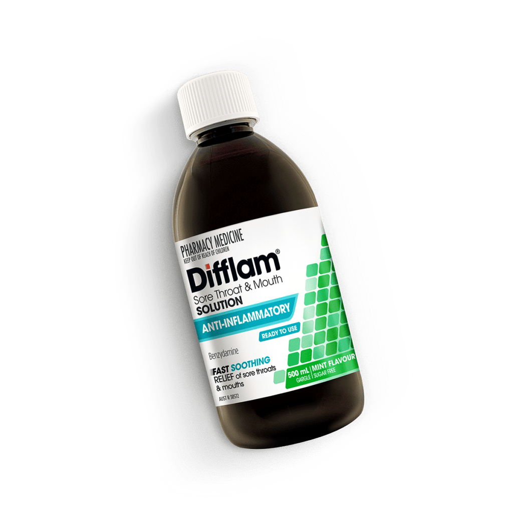 Difflam Sore Throat & Mouth Solution