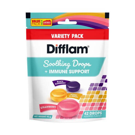 Difflam Soothing Drops + Immune Support Variety Pack
