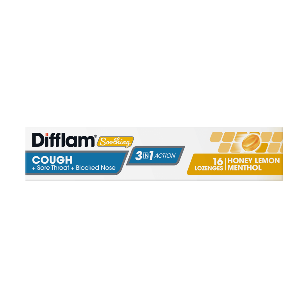 Difflam Soothing Cough + Sore Throat + Blocked Nose 16